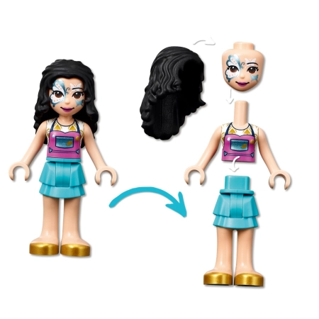 Lego Friends 41687 Magiczne stoiska w wesołym miasteczku